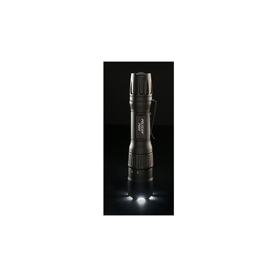 Pelican 7600 Rechargeable 3-Color Tactical Flashlight - 7600 Pelican 7