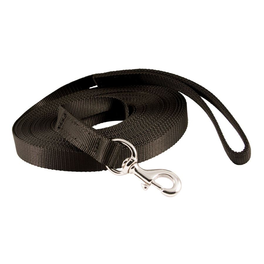 Nylon Police K-9 Tracking Lead - 50' - 8276-5 Boston Leather 2