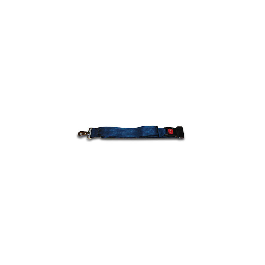 Seat Belt Buckle/Metal Swivel Clips Seven Foot Strap - Navy Blue - 911-78719NV FieldTex Medical 2