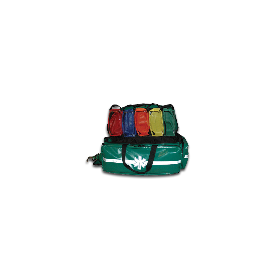 Fluid Resistant Rescue O2 Bag - Green - 911-78808 FieldTex Medical 3