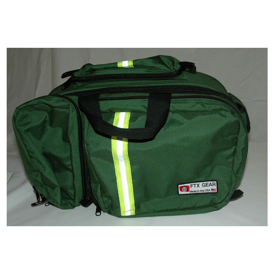 Deluxe Airway Combo (Case Only) - Green - 911-86802GR FieldTex Medical 2