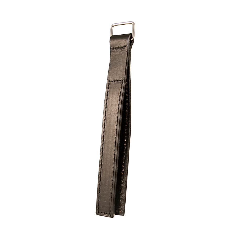 Policeman's Leather Glove Strap - Black - High Gloss - 9126-B-C Boston Leather 1