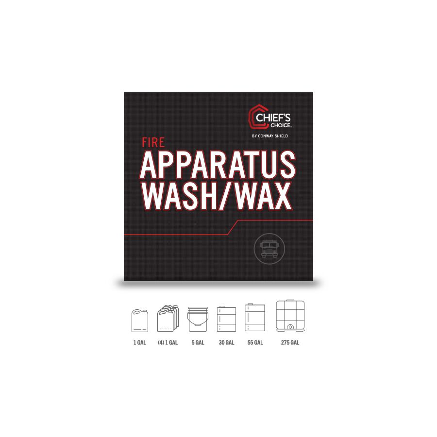 Chief's Choice Vehicle Wash/Wax - CC-VWW Conway Shield 2