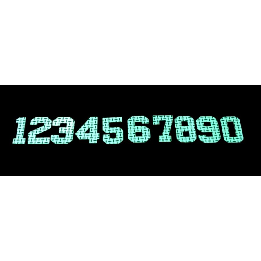 AWOGS Stickers - Numbers / Letters AWOGS 2