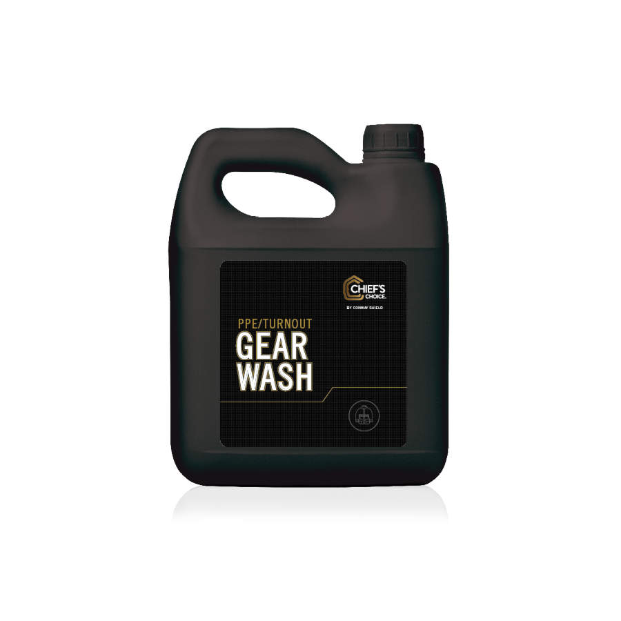 Chief's Choice Turnout Gear Wash Cleaner - CC-GW Conway Shield 1