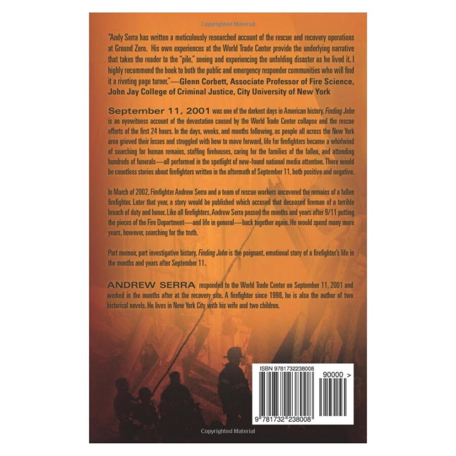 Finding John - Book by Andrew Serra Conway Shield 2