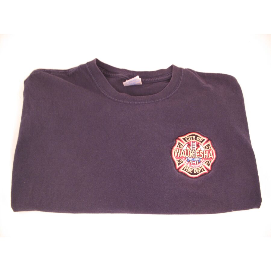 Waukesha Embellishment Package for T-Shirts - WFD Logo (Left Chest) Conway Shield 1