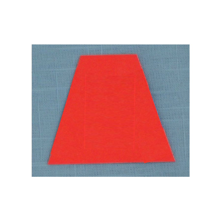 Reflective Tetrahedrons - Red-Orange (Set of 8) - LFH940 LION Apparel 4