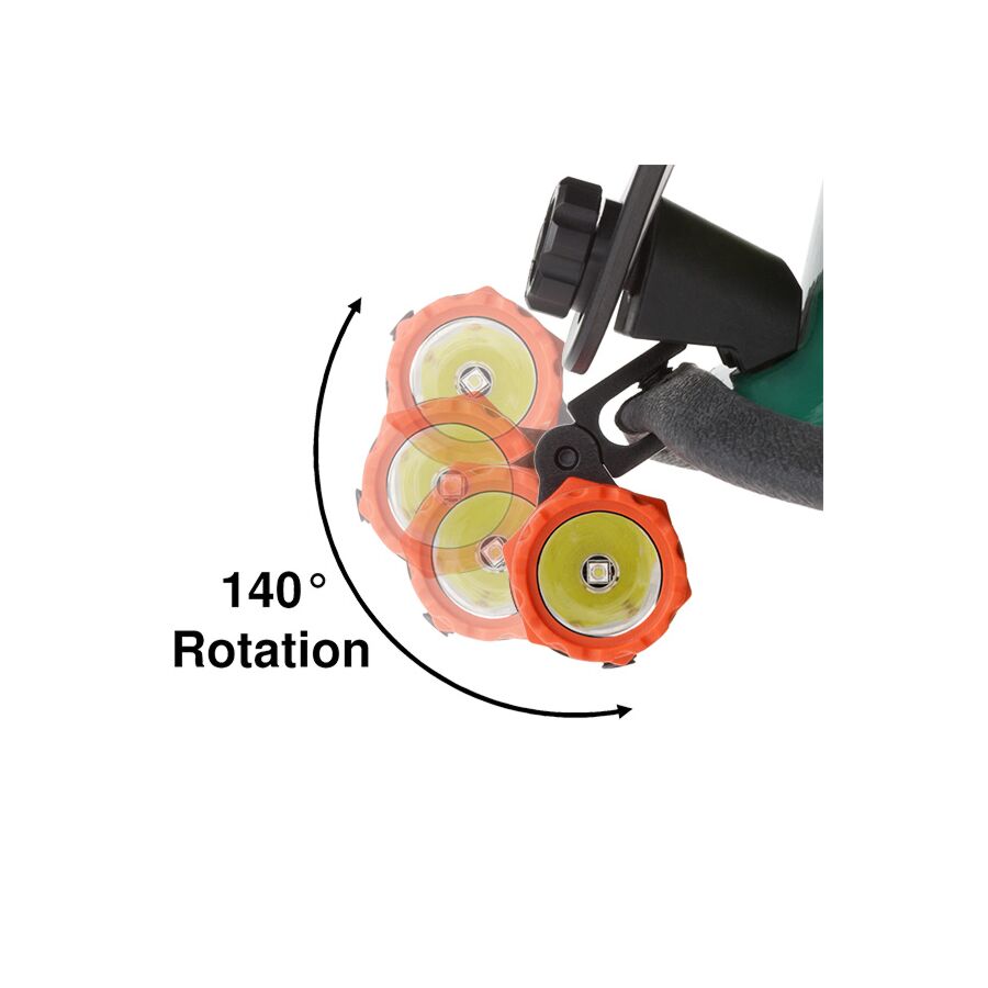 Night Stick Multi-Angle Helmet Mount - NS-HMC1 Bayco Products, Inc 3