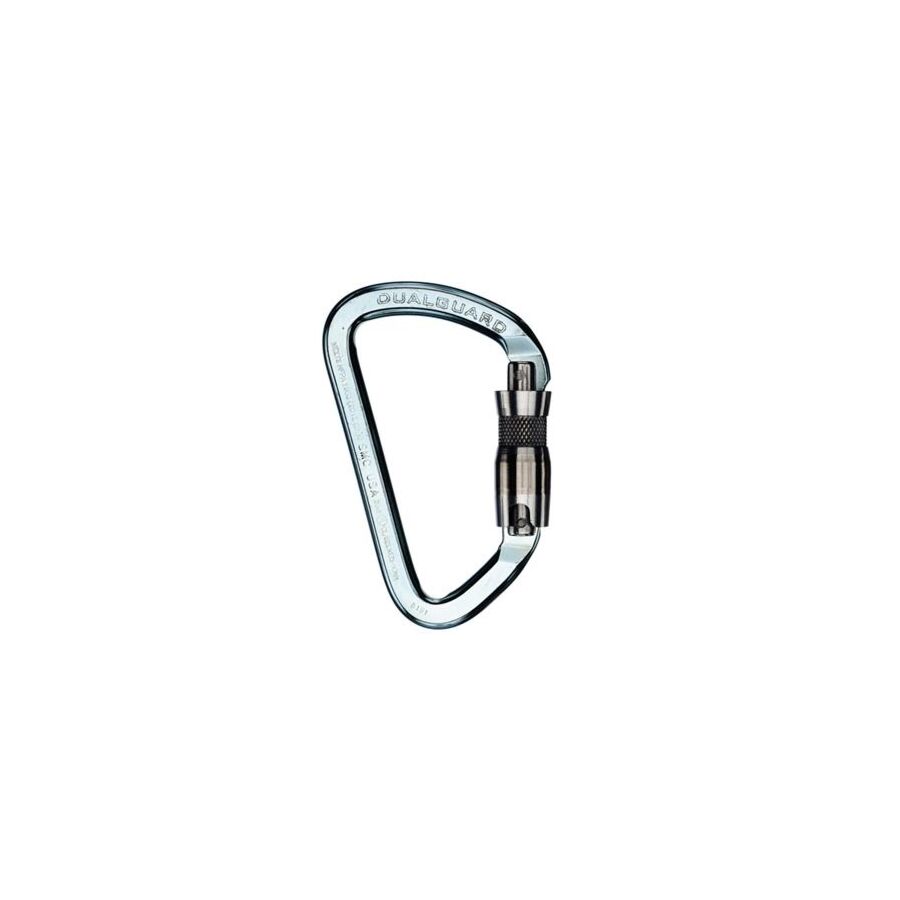 PMI SMC DualGuard Auto-Lock Lite Steel Carabiner-NFPA - SM102200N Pigeon Mountain Industries 2