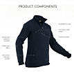 First Tactical Women's Cotton Job Shirt Quarter Zip - 128507 First Tactical 4
