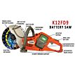 Team Equipment K12FD9 Battery Saw - K12FD9 Team Equipment Inc. 2