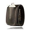 Double Wide Leather Belt Keeper w/ Key Slot - Weave - 5498-B-W Boston Leather 2
