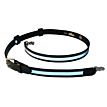 Firefighter's X-Large Radio Strap w/ Reflective Strip - 6543RXL Boston Leather 2