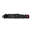 Five Foot Seat Belt Buckle and Loops - Black - 911-76710BK FieldTex Medical 2