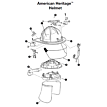 ESS FirePro 1971™ Goggles Attachment System (10 Sets) - LFH1034 LION Apparel 2