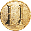 Two SBS Bugles Ornament - F21 C.W. Nielsen 1