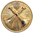 Two Crossed Bugles Ornament - F9 C.W. Nielsen 1