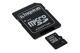 Kingston Flash Memory Card - 32 GB - microSDHC - FMC-32