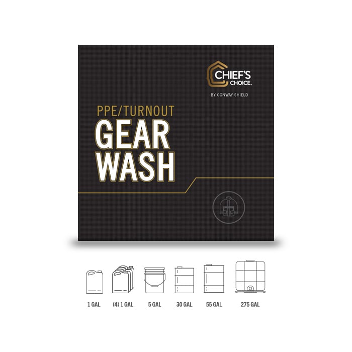 Chief's Choice Turnout Gear Wash Cleaner - CC-GW