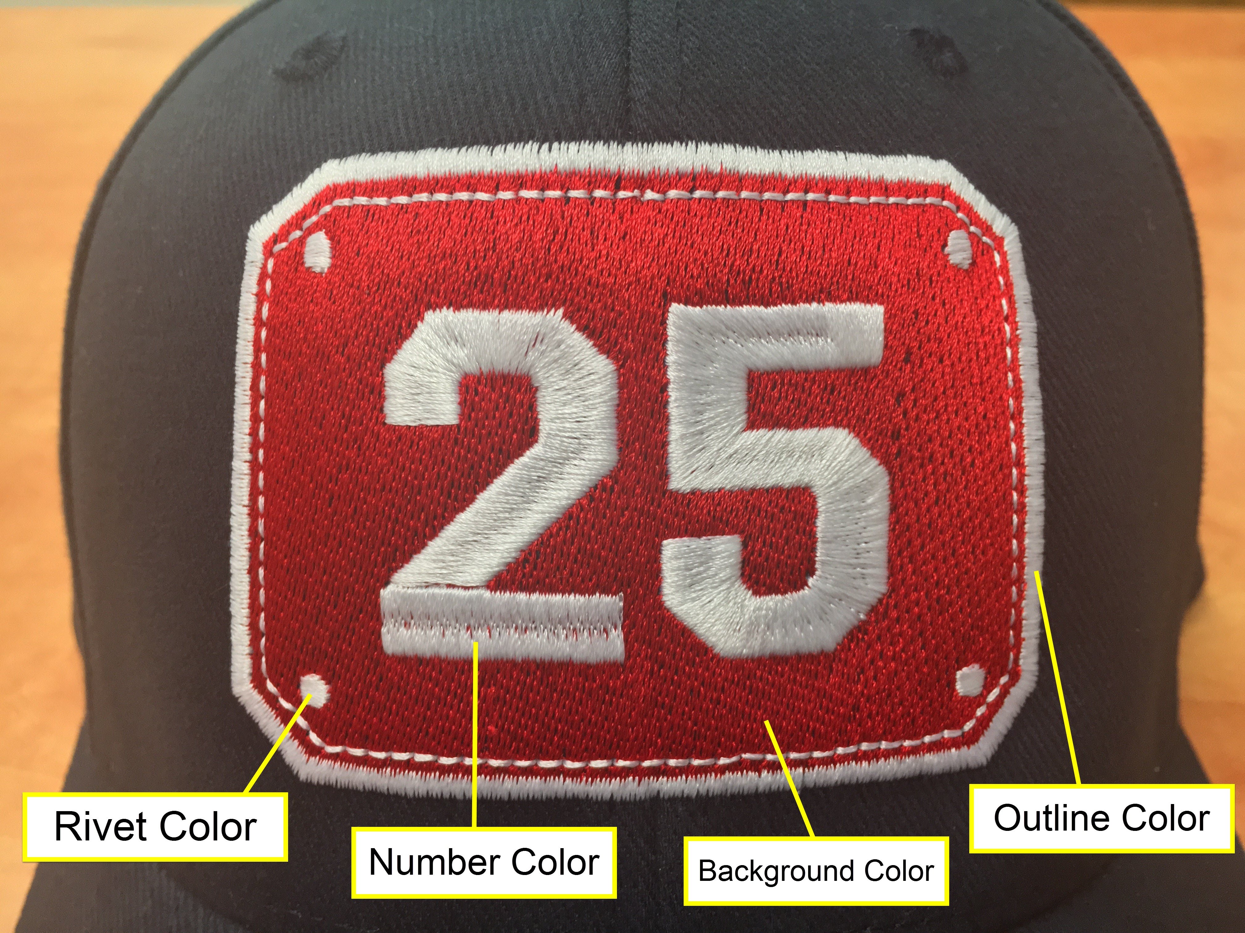 FlexFit Hat w/ Custom Embroidered Insert - HAT-INSERT