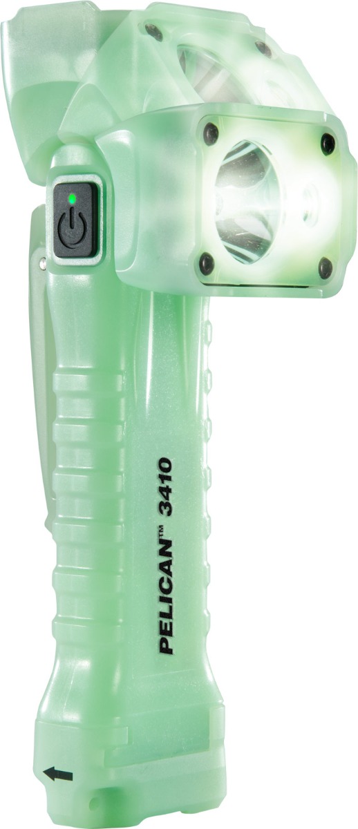 Pelican 3410 Photoluminescent Right Angle Flashlight