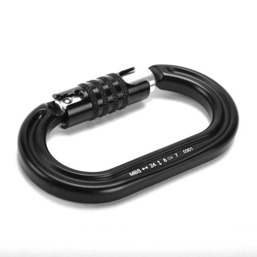 Rock-N-Rescue Raider Black Carabiner - RC036