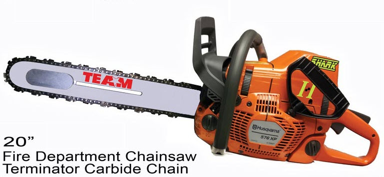 Team "Shark II" 20" Rescue Ventilation Chainsaw Kit - THSQ576FD20