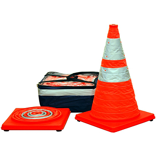 Pro-Line 18" Collapsible Safety Emergency Traffic Cone Kit - TS-CC18